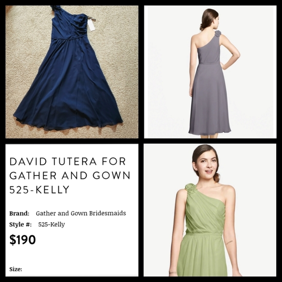 David Tutera for Gather & Gown Dresses & Skirts - NWT David Tutera for Gather & Gown "Kelly" Size 8 Color navy